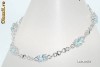 Bratara argint ornata cu 7ct Aquamarine mari, SUPERBA