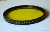 Rollei filtru galben Rollei Mutar 6X6 Germany 66,5mm, MC