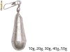 Lacrima cu vartej pt. pescuit 30g/40g/50g