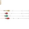 Plute Baracuda confectionate din lemn flotabilitate 0.5g/1g