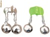 Clopotei::: metal + metal:::: metal + plastic