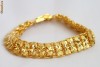 Bratara placata aur deosebita lucrata manual 14KT stantat