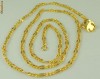 LANT PLACAT CU AUR GALBEN DE 18 K