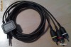 CABLU AUDIO VIDEO SAMSUNG TV OUT B7610 I8000 i8510 i8910 I9000 I9008 S8000 Jet S8500 Wave TV OUT + LIVRARE GRATUITA