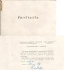 Invitatie spectacol Pionieri - U.N.C.E.F. (comunism)