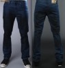 Blugi CHEAP MONDAY indigo patati cu vopsea neagra 3masuri