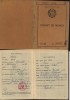 Carnet de munca ,1950 , Centrala M.A.T. ,  Bucuresti