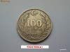 100 LIRE TURCIA  din 1987