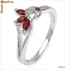 Oferta Inel .39 CT Rubin,  Silver Ring (Size 6)