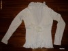 PULOVER/CARDIGAN ALB-CREM INCHIS INTR-O FLOARE - MAR S/M