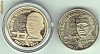 Set BNR 2 b.50 BANI 2010 AUREL VLAICU,una PROOF+una UNC