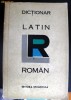 Dictionar latin- roman