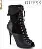 *** LICHIDARE STOC Cizme / Botine decupate GUESS OWENSON, Dama / Femei, PIELE, 100% AUTENTIC, Reducere de la 459 RON ***