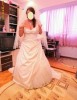 Rochie mireasa + trena detasabila + voal + accesorii