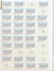RFL 1995 ROMANIA lot de 40 timbre rare de automat neuzate