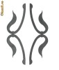 Element decorativ din fier pt. balustrada, gard si poarta din fier forjat 3