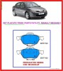 set placute frana fata RENAULT MEGANE II