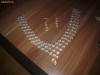 set colier si cercei cu cristale swarovski