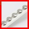 Bratara Dama Otel Inox Cerculete Lucioase BSS-256