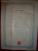 DIPLOMA A INSTITUTULUI SANTA MARIA BUCURESTI 1898