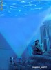 lampa de veghe cu valuri, lampa veghe proiectare valuri pe tavan, lampa cu proiectie valuri, lampa cu proiector de valuri