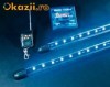 neon under car albastru cu led-uri