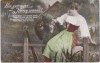 Carte Postala Color Soldat German in Primul Razboi Mondial
