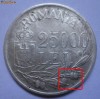 25.000 lei 1946 eroare liniuta sub masline PRET REDUS