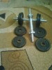 2 gantere de 7 kg reglabile