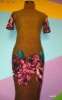 ROCHIE TRICOT CLASICA  ELEGANTA MARO CU IMPRIMEU