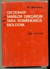 Dictionar al marilor dregatori din Tara Romaneasca si Moldova in sec. XIV-XVII- N.Stoicescu