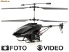 Elicopter RC 3.5ch HawkSpy 9961 video spion - 41cm gyro super stabil echipat camera foto video audio (pachet card microSD 512mb usb gratis)