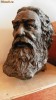Bust ceramic,  IOSIF COMANESCU, lucrat manual - Unicat!