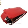husa piele rosie Nokia e 72 flip E72 folie cadou expediere gratuita