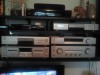 Linie SONY formata din statieTA-FE370,TunerST-SE370,CD CDP-XE270,CASSTC-WE475,DVD DVP-NS300 CU TELECOMENZI ORIGINALE ARATA IMPECABIL