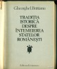 Traditia istorica despre intemeierea statelor romanesti - Ghe.I.Bratianu
