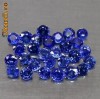 lot 46 safire naturale albastre de 2mm si 2.11ct total