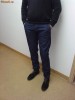 Blugi Blom slim fit cu talie joasa  SUPER OFERTA
