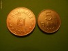 5 BANI 2006 + 5 BANI 1966