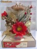 Suport lumanare - decoratiune iarna