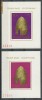 RFL 1978 ROMANIA colita nedantelata arheologie -Coif - eroare culoare fond roz nestampilata