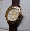 CEAS de LUX  - NOCTUM  Agnellus Gold , placat cu aur , 32 diamante negre !