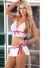 Lenjerie intima - Set Cami ALB - ROZ
