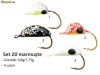 Set 20 marmuste