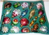 Set de 20 globuri, forme diferite, colorate, vintage, S.U.A -  NU RATATI OKAZIA!!!
