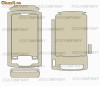 SAMSUNG I6320 ,  Folie Skinz ,profesionala,protectie,invizibila,full body,carcasa,ecran,laterale,spate,folie telefon,tableta