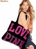 Victoria's Secret sacosa LOVE PINK neagra cu roz. Noua.  Comenzi Amazon.com si orice site SUA