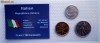 5.327 ITALIA SET 3 MONEDE UNC IN FOLDER 5L 1979, 20, 50L 1977