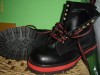 GHETE PIELE NEAGRA CU ROSU UNDERGROUND