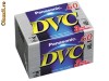 3-pack Caseta video minidv Panasonic 60 min 90 min mini dv Sony